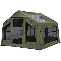 TOMOUNT エアーインフレータブルテント ロッジ型 6.5㎡ 煙突穴付き TOMOUNT エアーインフレータブルテント ロッジ型 6.5㎡ 煙突穴付き